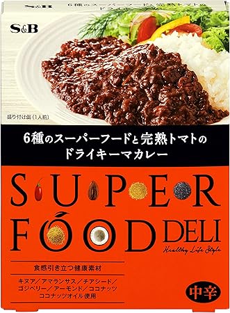 Amazon S B Superfood Deli 6種のスーパーフードと完熟トマトのドライキーマカレー 150g カレー 通販
