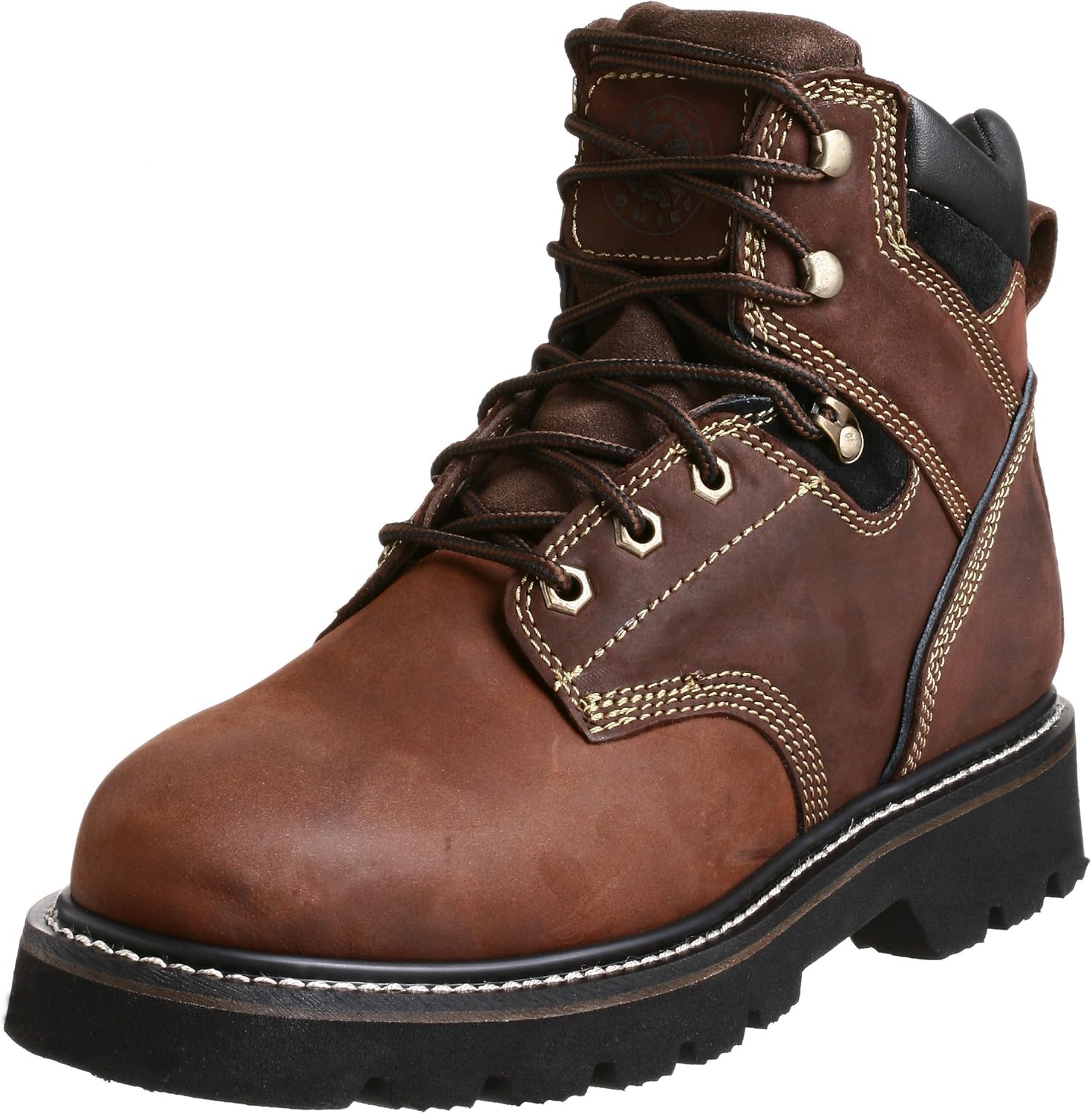 Western Chief Men's Expedition 615 7" Plain Toe Work Boot