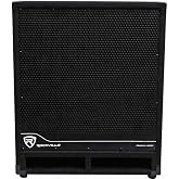 Rockville RBG18S Bass Gig 18" Active Powered PA Subwoofer for DJ/Pro | 2000W Peak / 500W RMS, 120 Oz Magnet, 4" Voice Coil, XLR/TRS/RCA Inputs, XLR Thru, DSP, Clip Limiter, Pole Mount, 125dB SPL