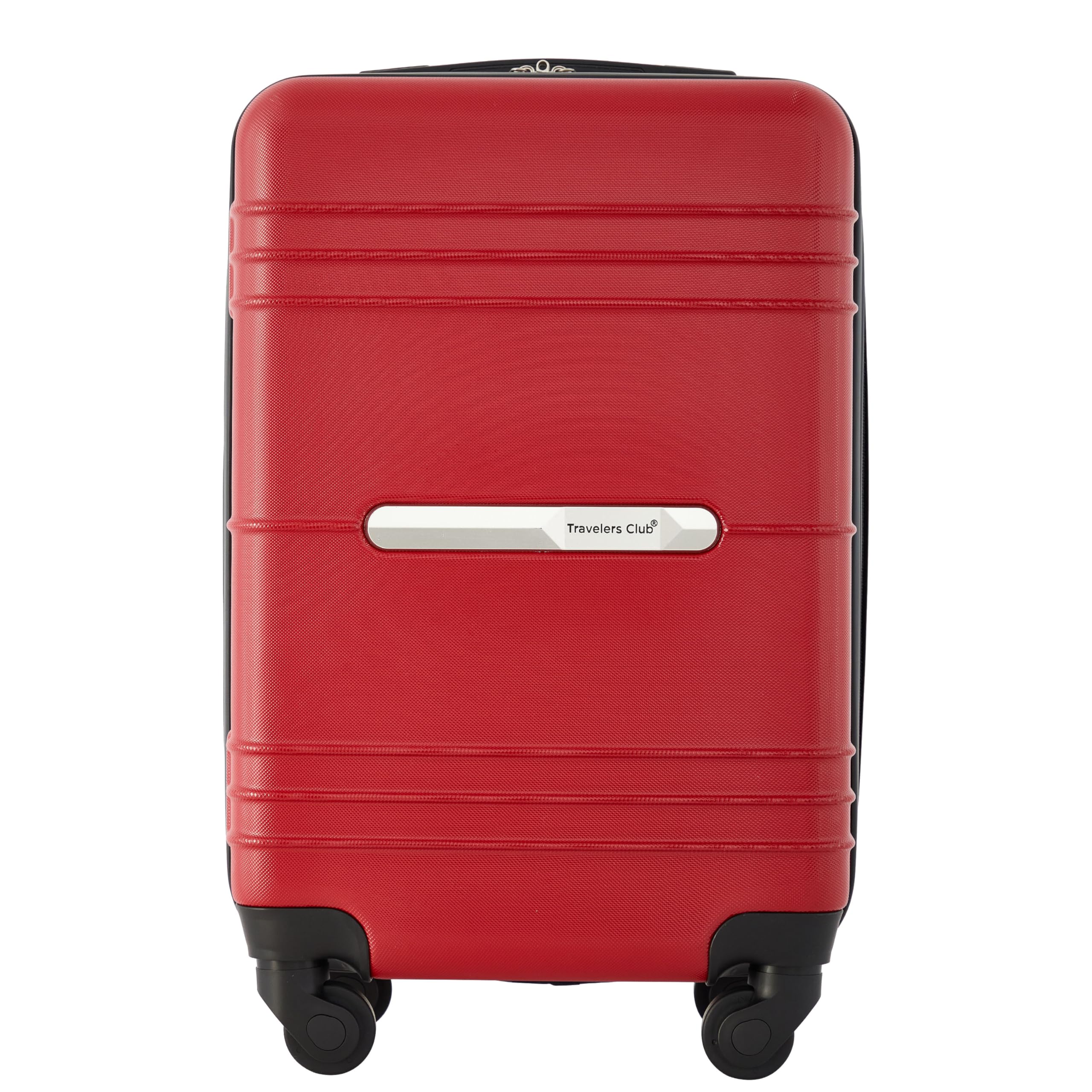 Travelers Club 22" Richmond Spinner Carry-On Luggage, Red Image