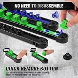 SWANLAKE GARDEN TOOLS 9-Piece Socket Organizer Set 1/4 3/8 1/2 Inch Rotatable view 4