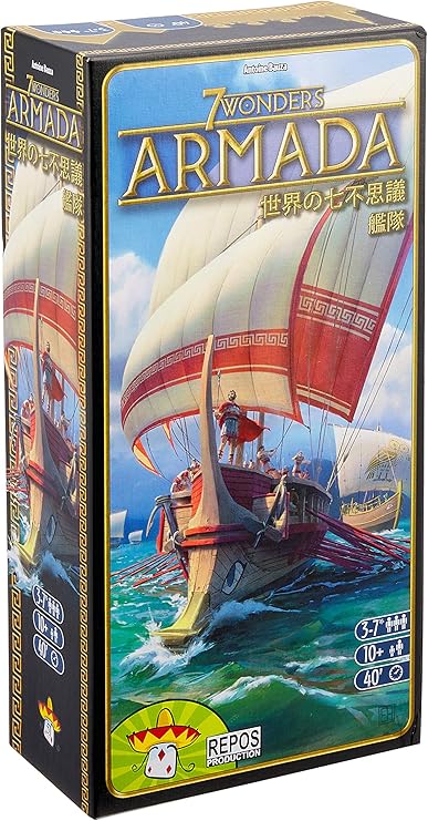 Amazon ホビージャパン 世界の七不思議 艦隊 日本語版 3 7人用 40分 10才以上向け ボードゲーム ボードゲーム おもちゃ