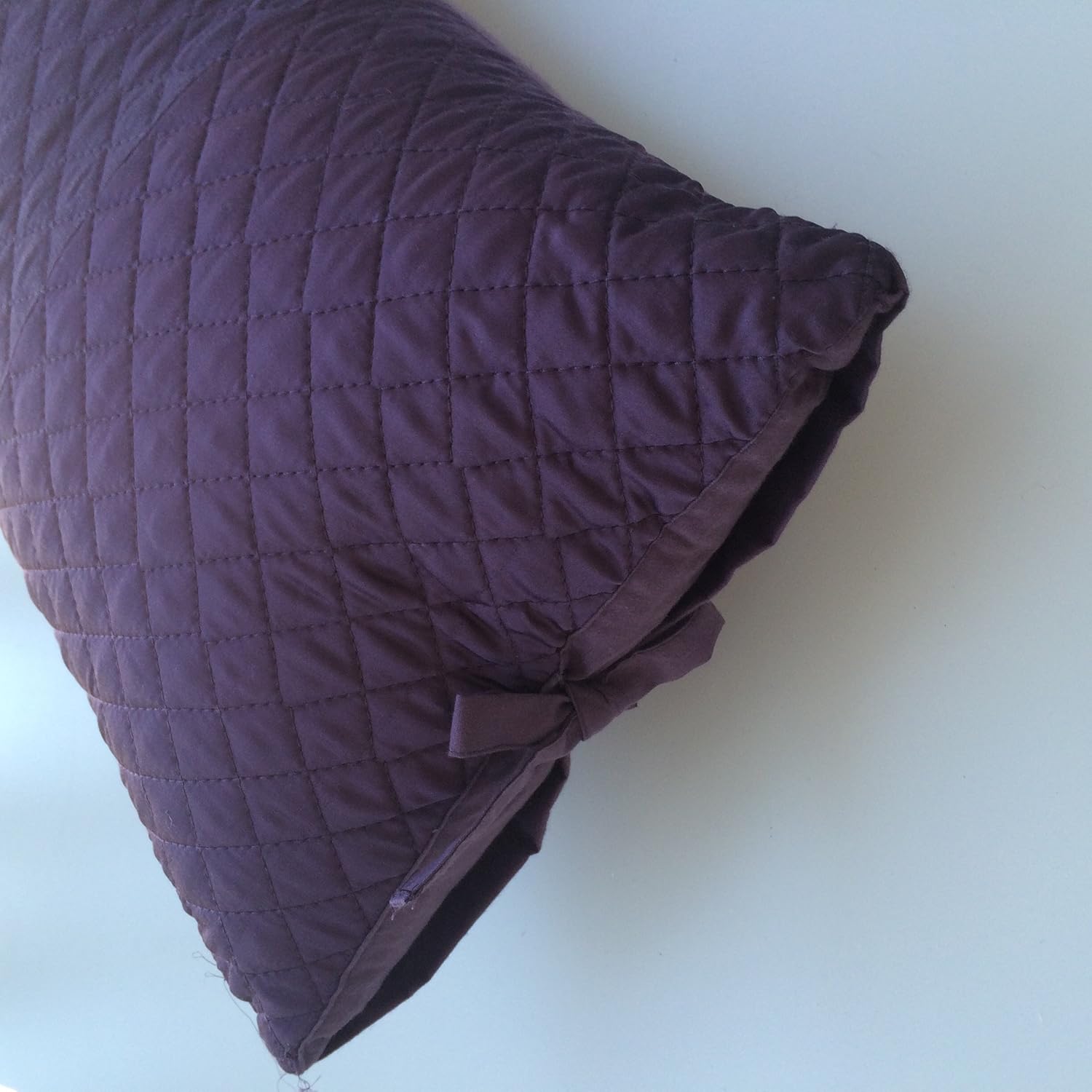 Dkny Harmony Quilt Decorative Pillow Plum 11 Inch By 22 Inch