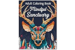 RYVE Animal Coloring Book for Adults - Unwind and Relax with Stunning Designs - Adult Coloring Books for Women & Men, Adult Coloring Book Animals, Mindfulness and Stress Relief Gifts for Women