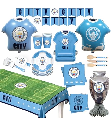 Hy-Pro Officially Licensed Manchester City FC Goalkeeper Gloves - Youth