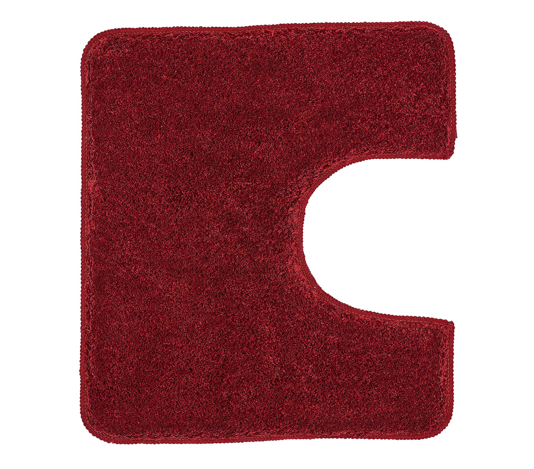 Kleine Wolke Seattle Pedestal Mat, Garnet Red, 55 x 50 cm