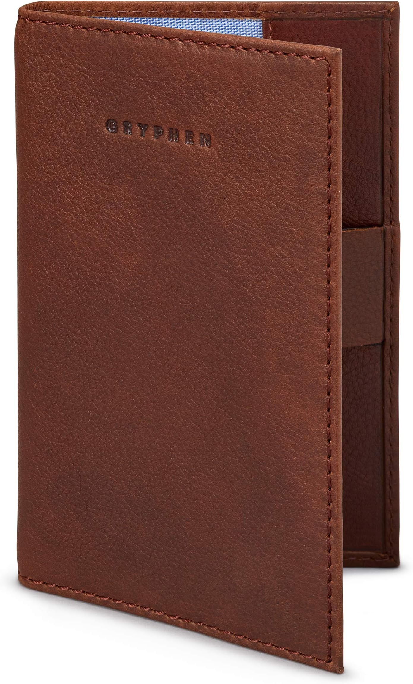 Hoxton Leather Golf Scorecard Holder with Pen Loop by Gryphen