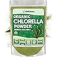 XPRS Nutra Organic Chlorella Powder - Broken Cell Wall Chlorophyll Powder - Chlorella Organic Powder for Immunity - Vegan Friendly Chlorella Powder Organic for Complete Protein (4 Ounce)