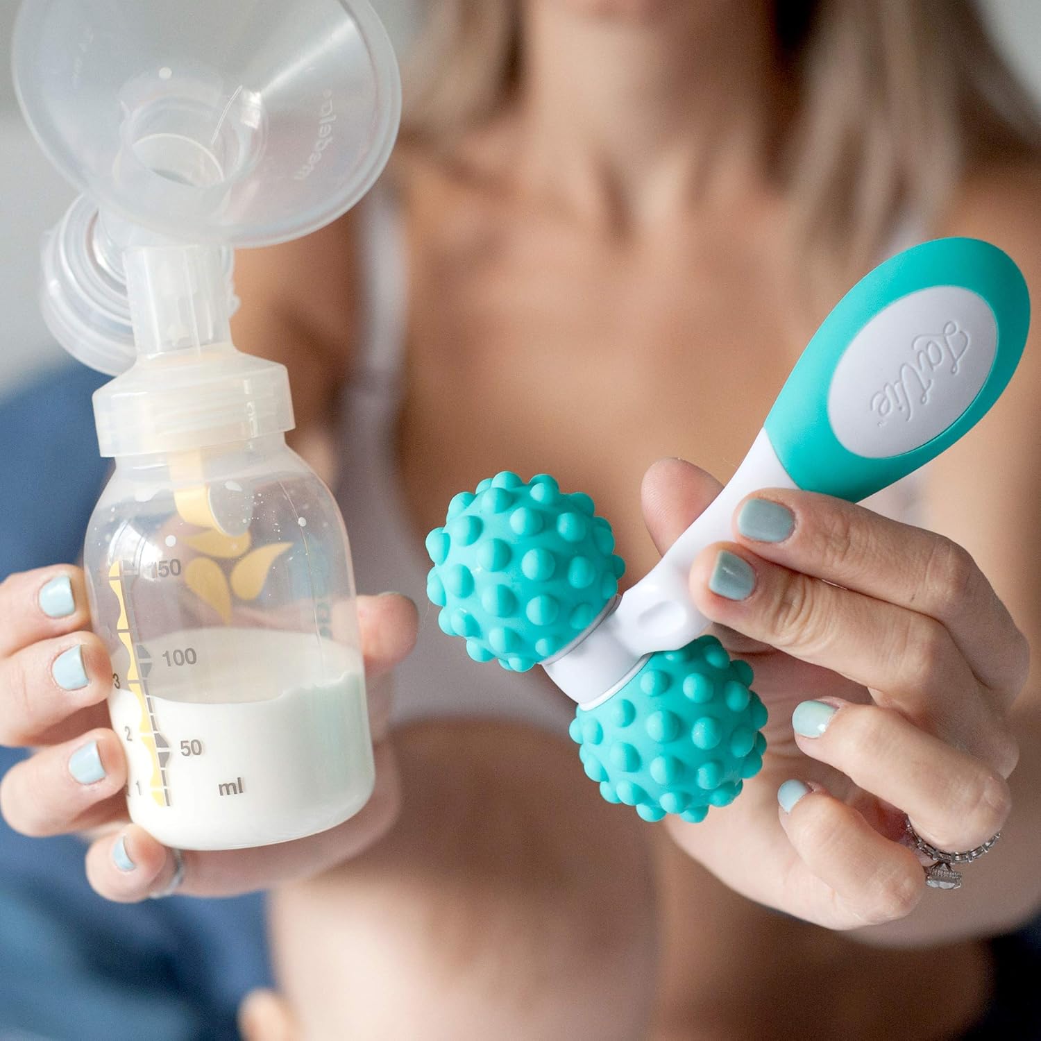 LaVie Lactation Massage Roller, Breastfeeding Support to Improve Milk Flow, Reduce Engorgement, Simplify Breast Massage, Medical Grade : Baby