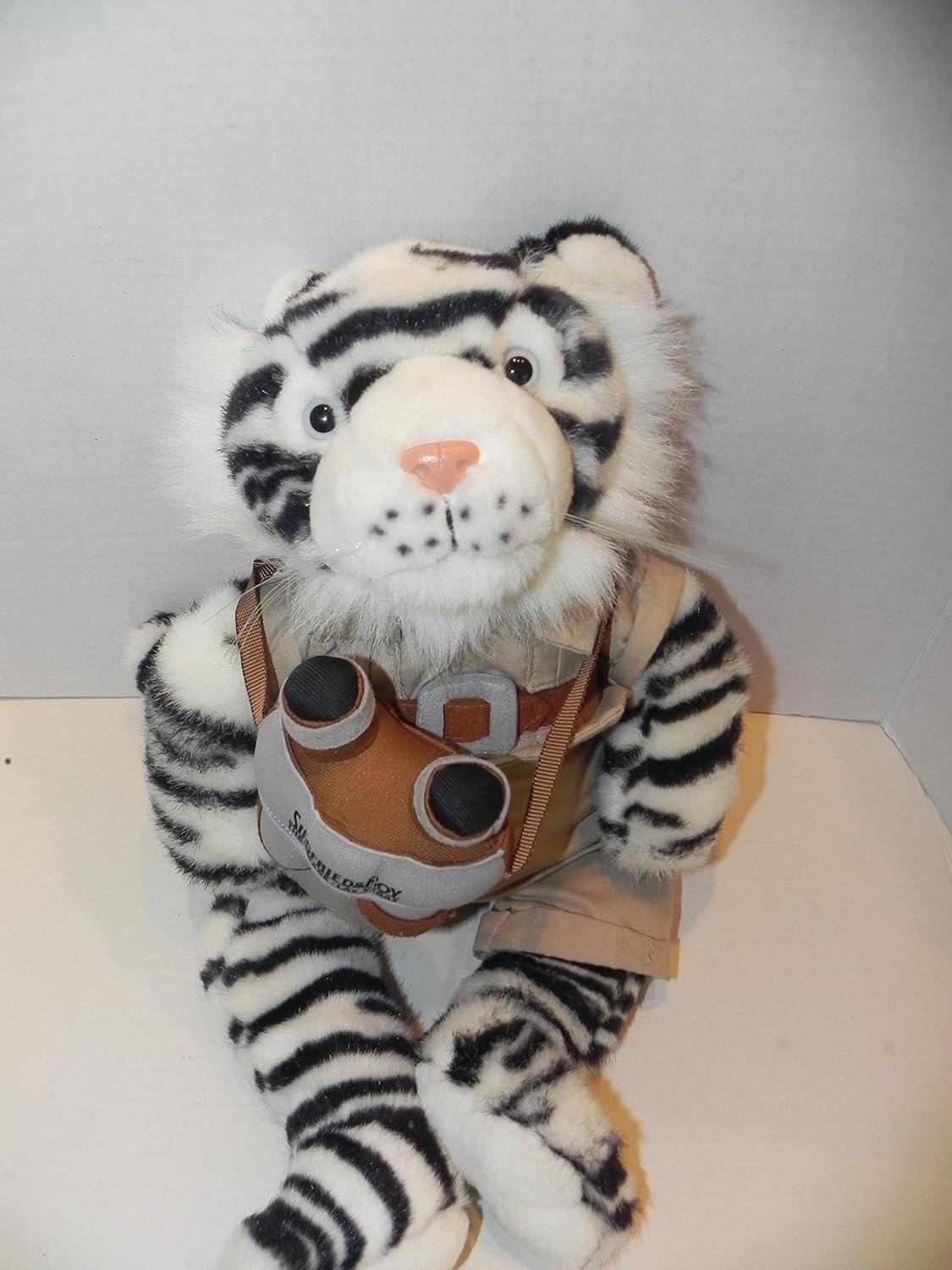 siegfried and roy stuffed white tiger