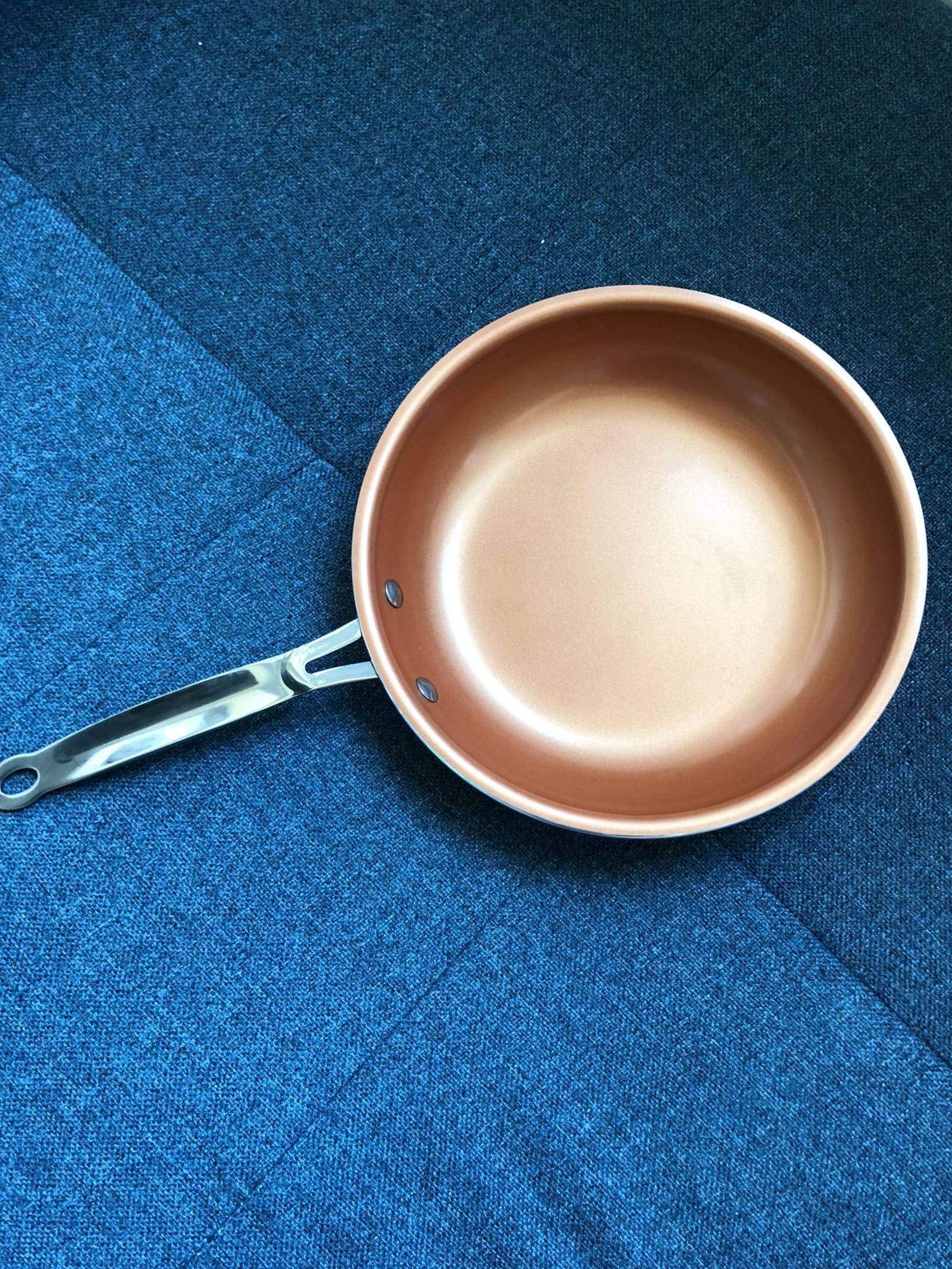 N-brand Bronze Frying Pan Bronze Frying Pan New Non-Stick Pan Fume-Free Pan Induction Cooker Frying 