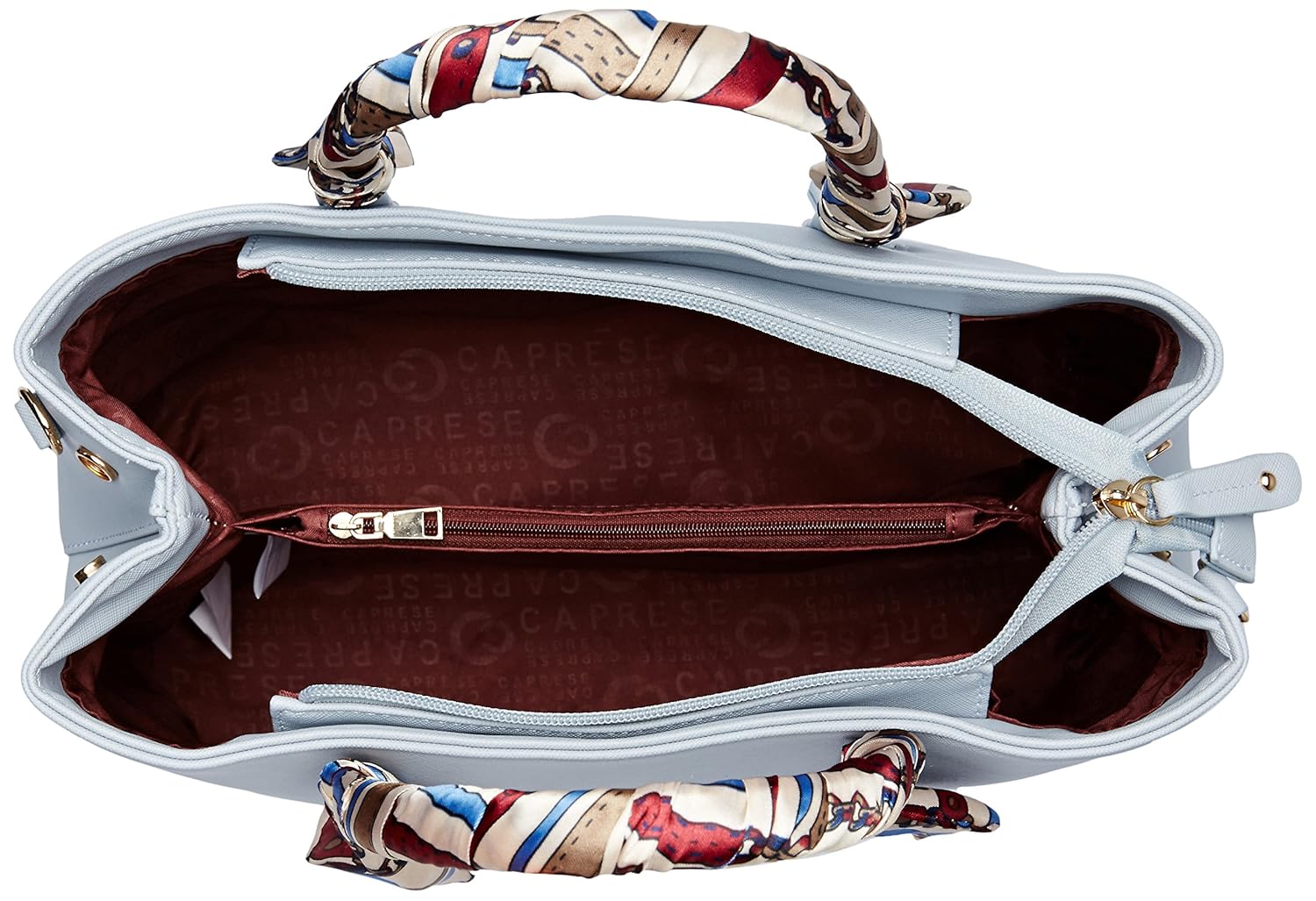 caprese joleen women's satchel (light blue)