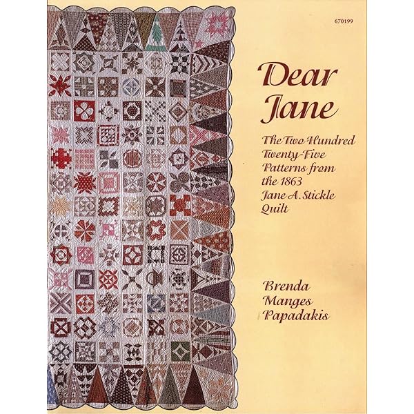 EZ Quilting Dear Jane Book: unknown author: 0073077701996