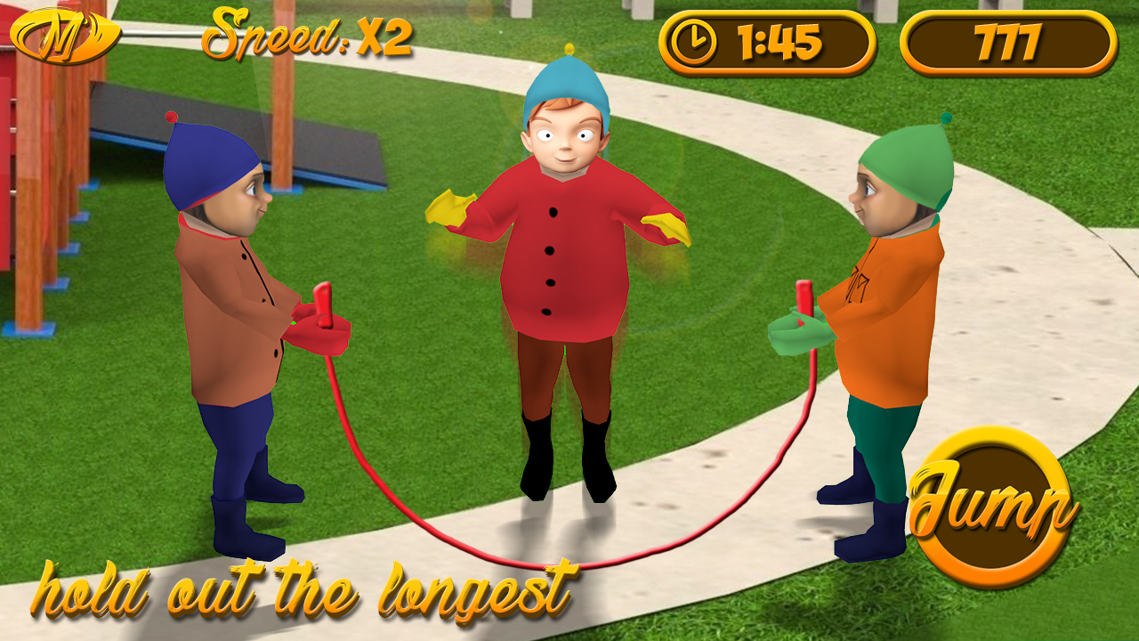 Fingers Jump Rope Simulator
