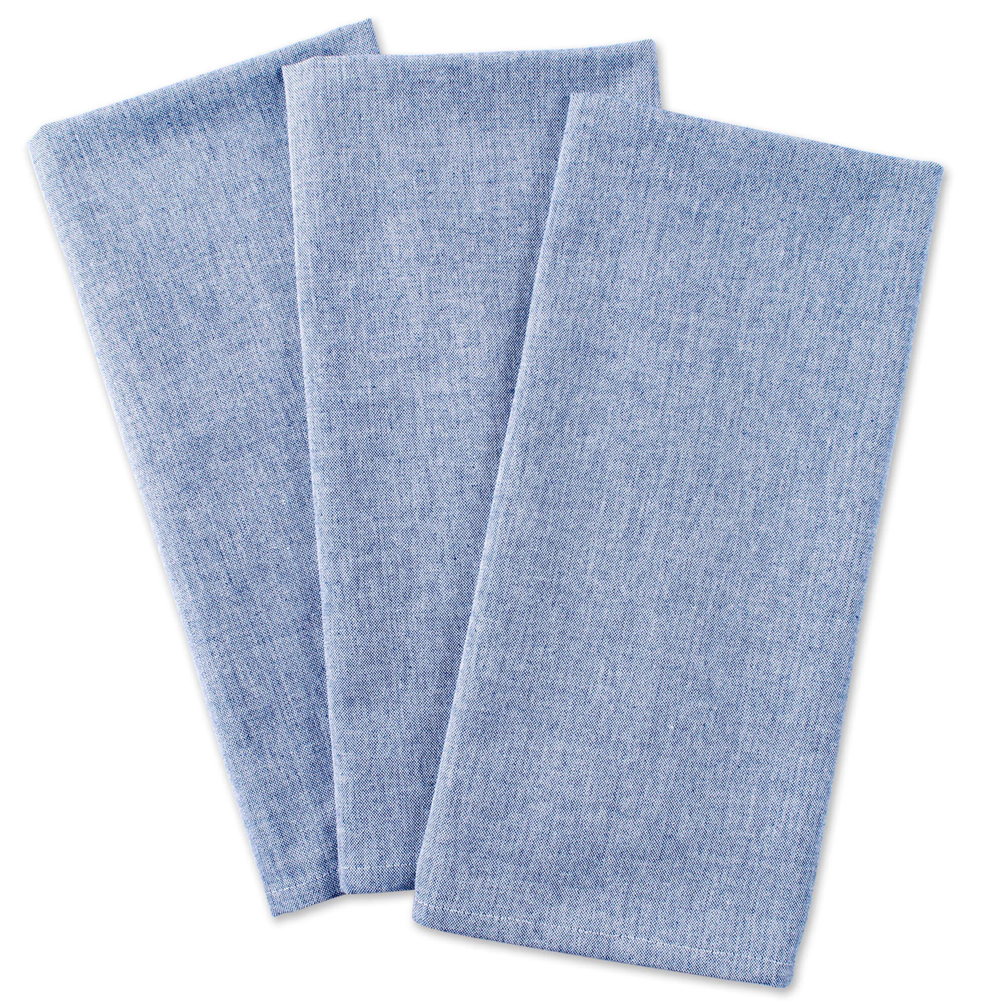 Lot De 6 Sets De Table Rectangulaires 100% Coton DII - Lavables, Texturés & Déco Chic Pour Table à Manger