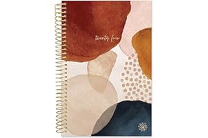 bloom daily planners 2024 Pocket Planner - 4” x 6” - (January 2024 - December 2024) - MINI Weekly/Monthly Agenda Organizer & Calendar Book - Earthy Abstract, Blue