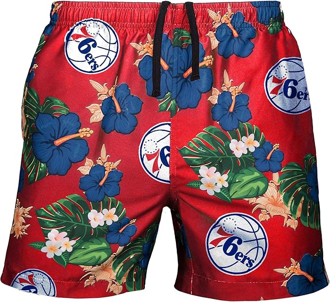 lakers floral shorts