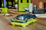 Ryobi 18V ONE+ Charger RB18L50 5.0Ah Hyper Green Grey LED Indicators view 2