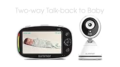 summer infant baby pixel 5.0 touchscreen colour video monitor