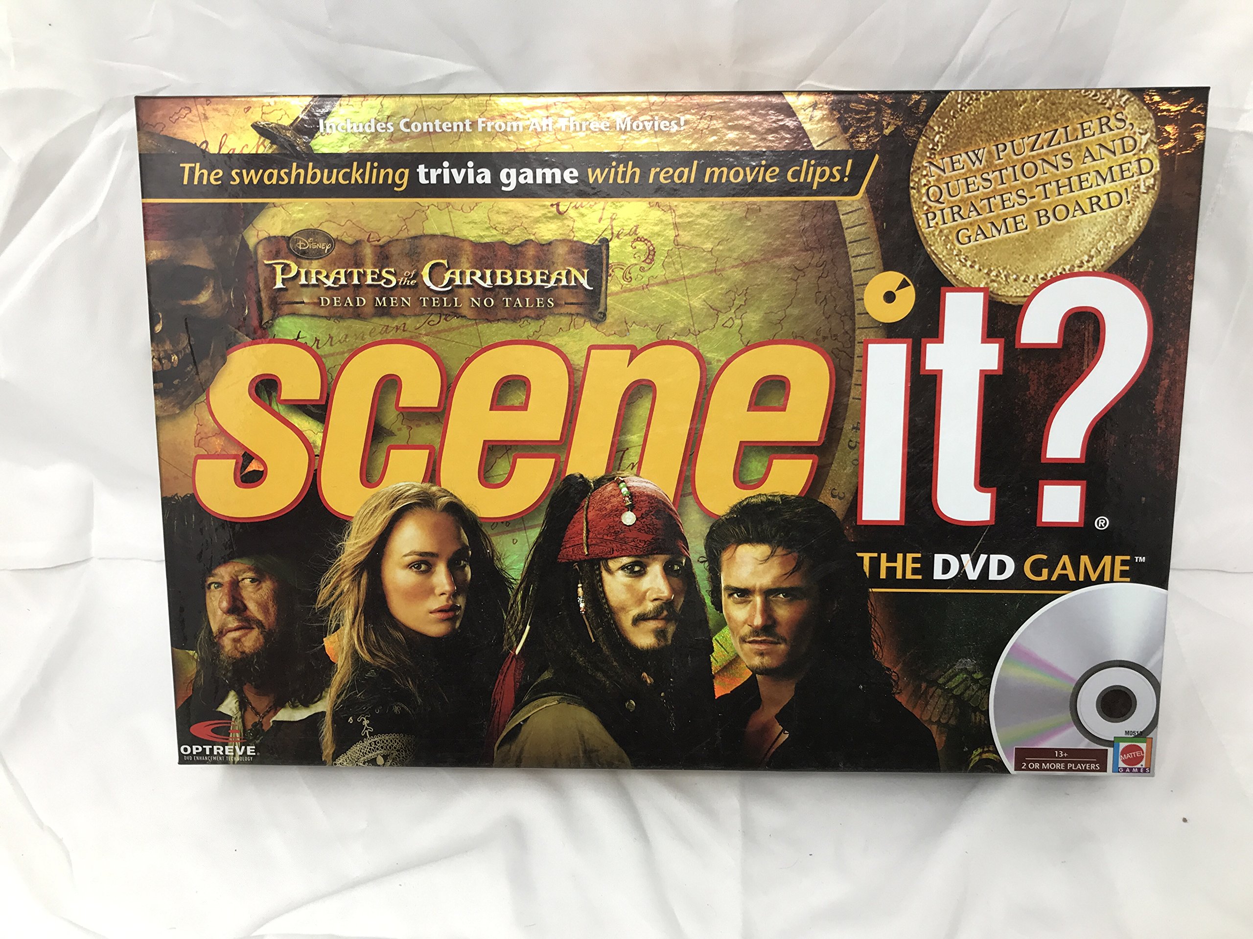 Disney Pirates of the Caribbean - Dead Men Tell No Tales - Scene It? - The DVD Game