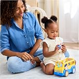 Ms. Rachel My First Learning Bus with 2 Figures – Educational Toddler Toy view 9
