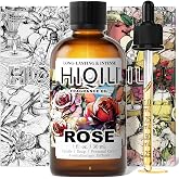 HIQILI Rose Fragrance Oil for Perfume Making, DIY Skin Product - 1 Fl Oz | Long-Lasting Scent, Suitable for Candle, Soap Making, Essential Oil for Diffuser, Aromatherapy, Add to Home Cleaning Spray