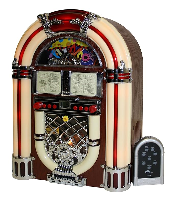 Elta 2751 PL Mini Jukebox (MP3CDPlayer, UKW/MWTuner) Amazon.de