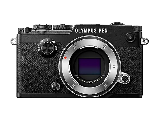Olympus PEN-F Systemkamera (20,3 MP, 5-Achsen Bildstabi., elektr. Sucher, 3' TFT LCD, Full-HD, WLAN) schwarz