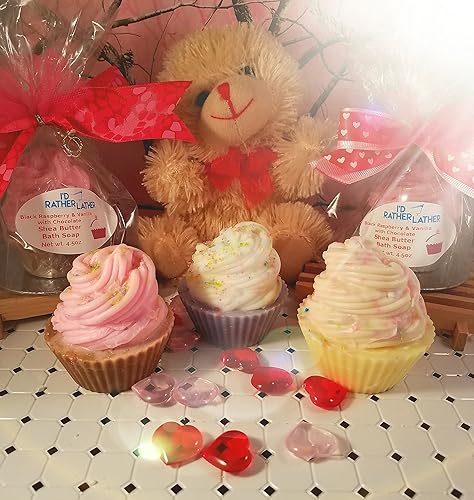 Amazon Com Cupcake Scented Bath Soaps 3 5oz Soaps Per Package