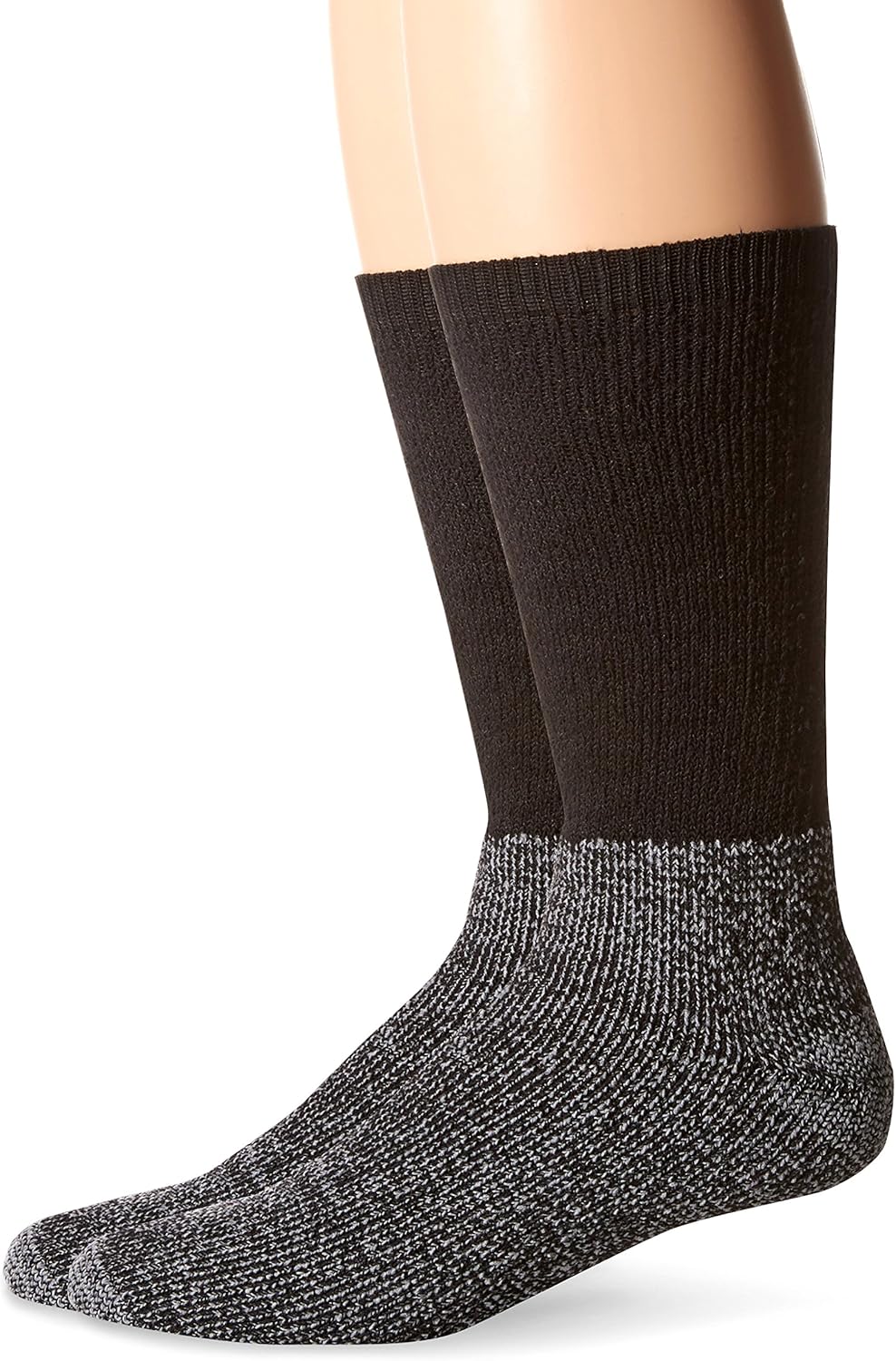 Stanley Men's All Weather Crew Socks, Black, Sock Size 1013/Shoe Size