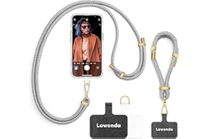 Lawonda 2 Pads Phone Lanyard Adjustable Crossbody Cell Phone Strap Universal Phone Wrist Lanyard 2pcs Phone Patch Tether Tab