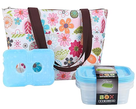 eco one insulated lunch tote set