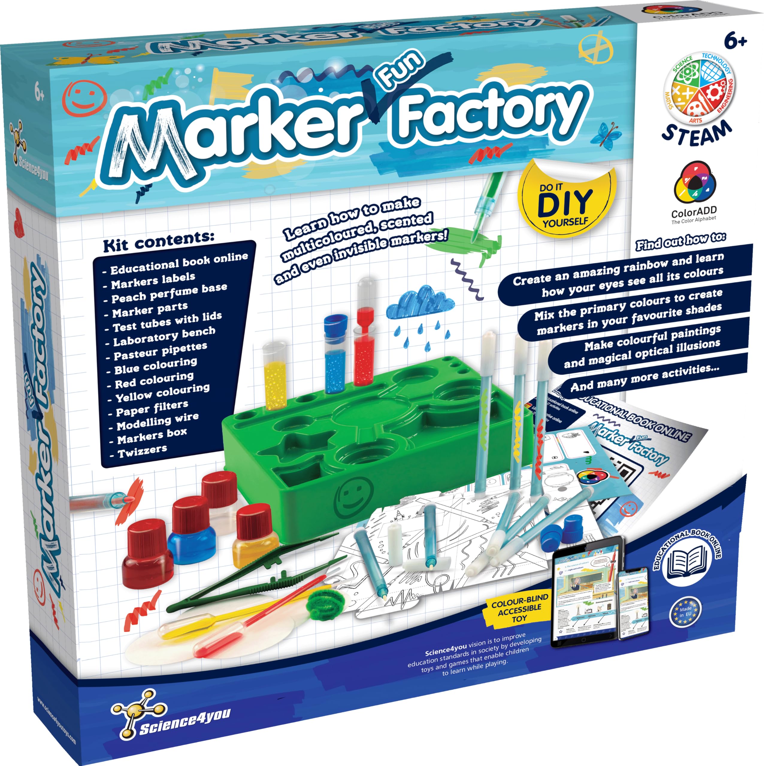 Science4you Markers Factory Kit, 80003698, Small