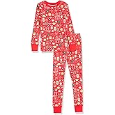 Amazon Essentials Disney | Marvel | Star Wars Boys and Toddlers' Snug-Fit Cotton Pajama Sleepwear Sets