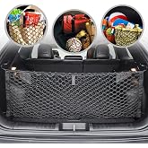 Envelope Style Elastic Trunk Mesh Cargo Net for Jeep Cherokee Latitude Limited 2019-2025 - Premium Trunk Organizers and Storage - Luggage Net for SUV - Best Car Organizer for Jeep Cherokee