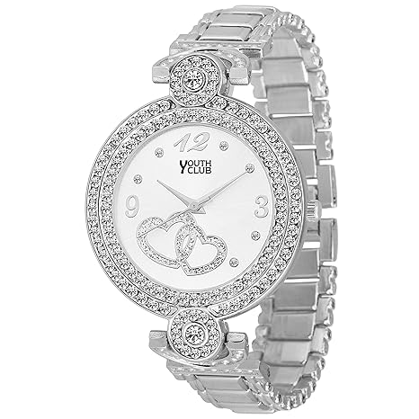 Youth Club Analogue White Dial Womens Watch (A-CH-LVEWHT)