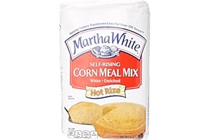 SMUCKER'S Smuckers Martha White Corn Meal Mix, Self-Rising, Enriched, White, 5 lb