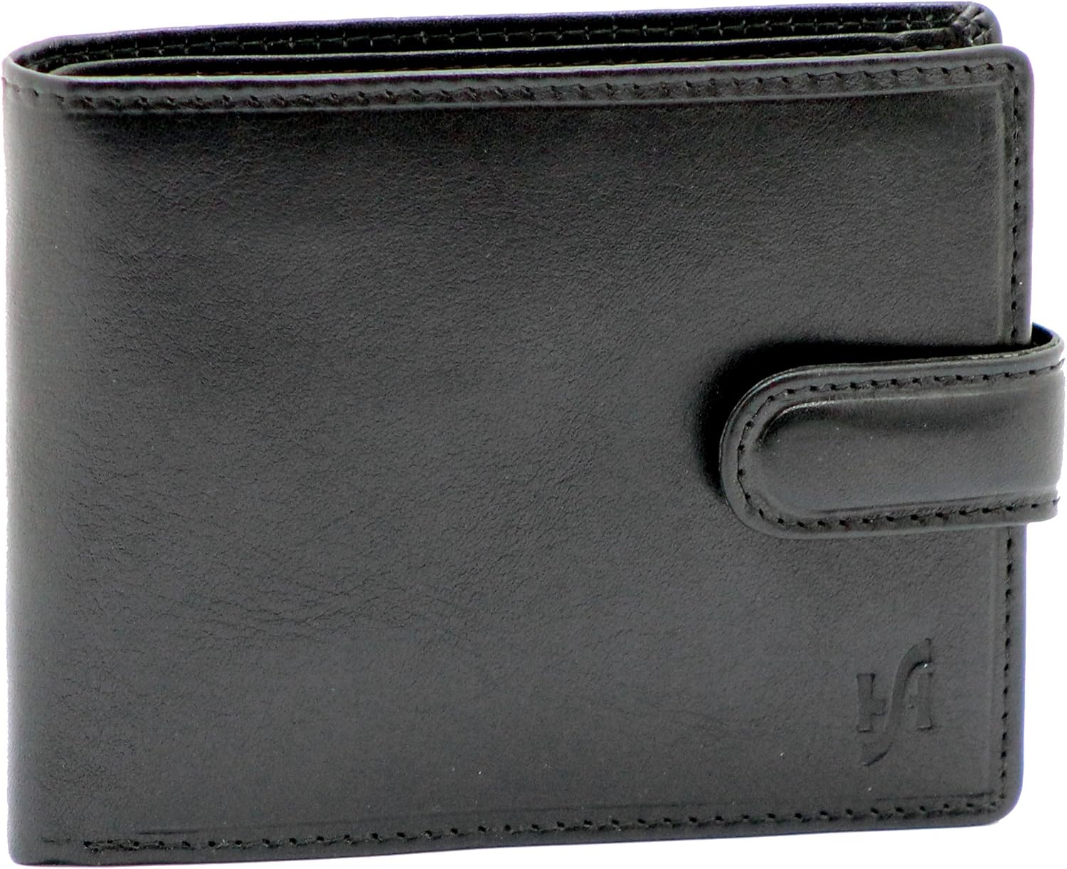 STARHIDE Essentials Slim Genuine Leather Billfold Wallet for Men, RFID Blocking, Slim Bifold Design with Coin Pocket