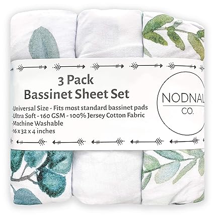 nodnal co bassinet sheets