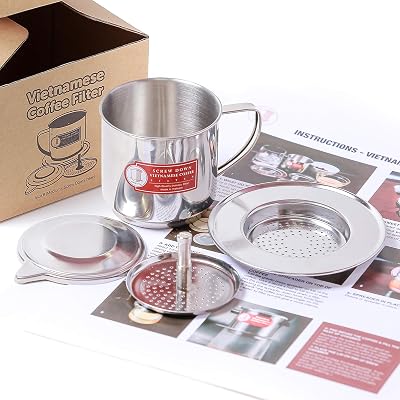 Thang Long Vietnamese Coffee Filter Maker Press Phin 8 oz Medium