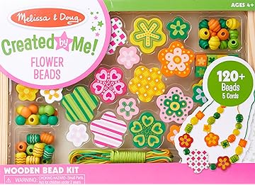 melissa and doug butterfly bead set