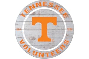 KH Sports Fan 20"x20" Classic Tennessee Volunteers Weathered Circle Sign,1032100468