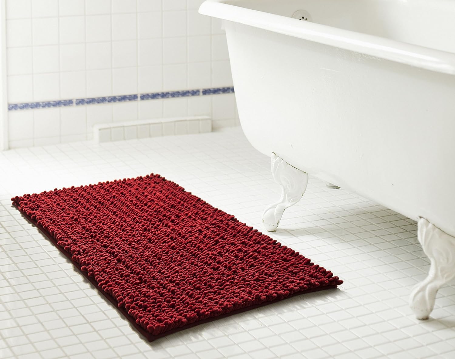 RT Designers Collection Cali High Pile Chenille Bath Mat