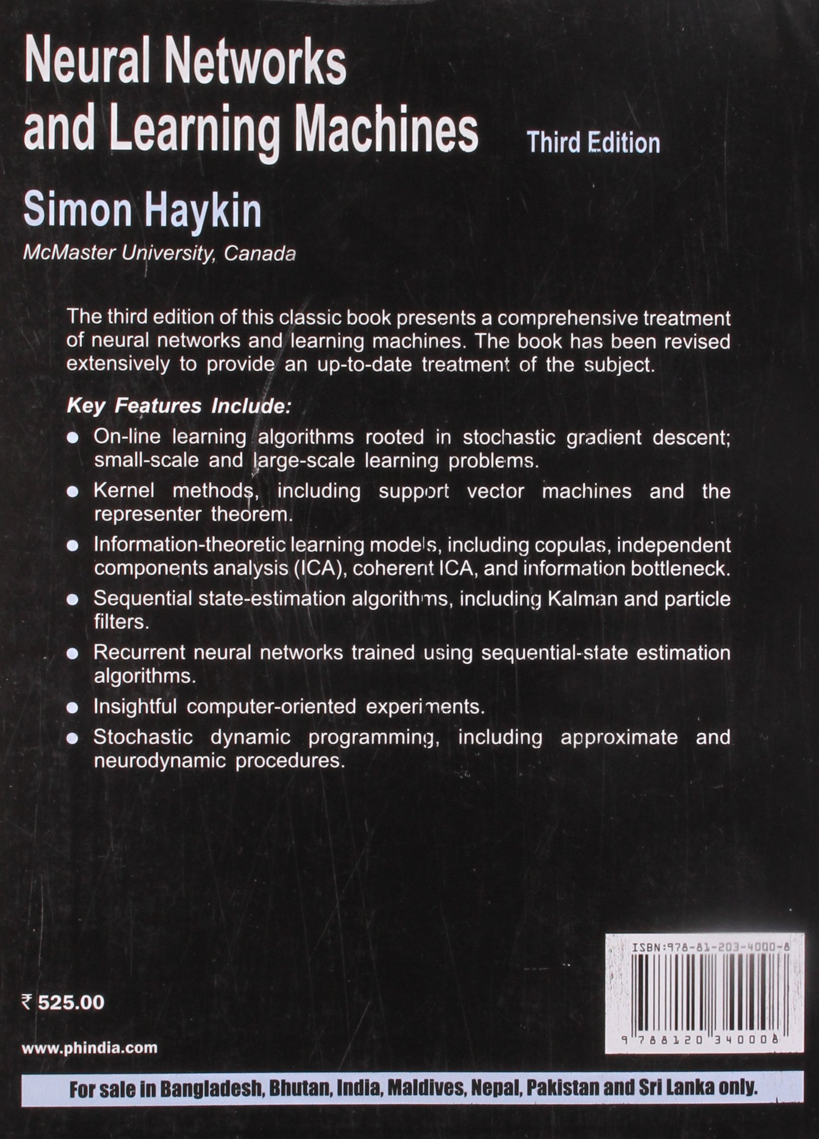 neural networks and learning machines simon haykin