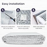 Volila Radiator Foil 5m x 60cm Folded Reflector Panels Pack view 4