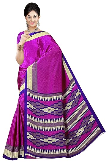Winza Designer Womens Turky Silk Saree With Blouse (TRKS-9002)