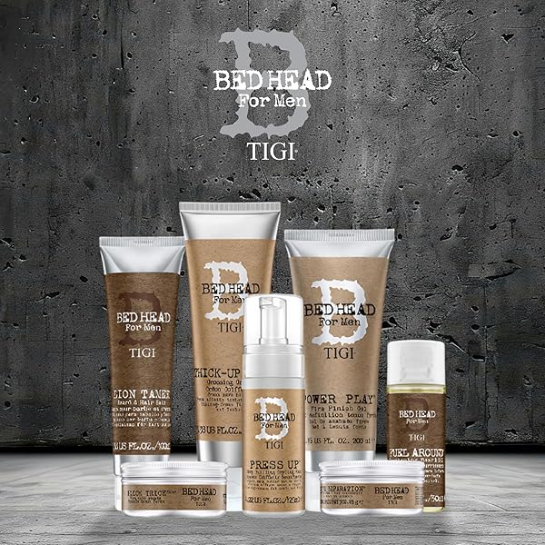 BED HEAD BY TIGI FOR MEN CLEAN UP DAILY SHAMPOO, INVIGORATING CLEANSER FOR ALL HAIR TYPES, 25.36 FL OZ