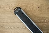 Brennenstuhl Premium-Alu-Line 6-Way Extension Lead 3m Cable Black/Silver Germany view 7