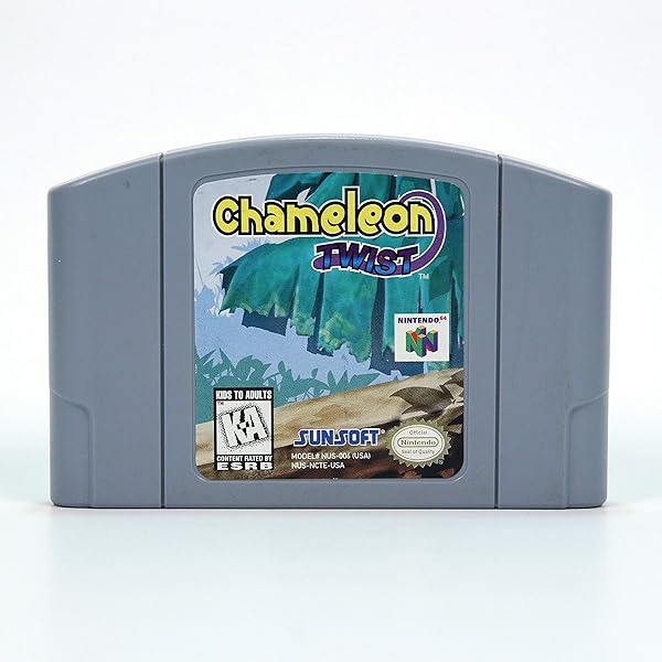 Amazon.com: Chameleon Twist II - Nintendo 64 (Renewed) : Video Games