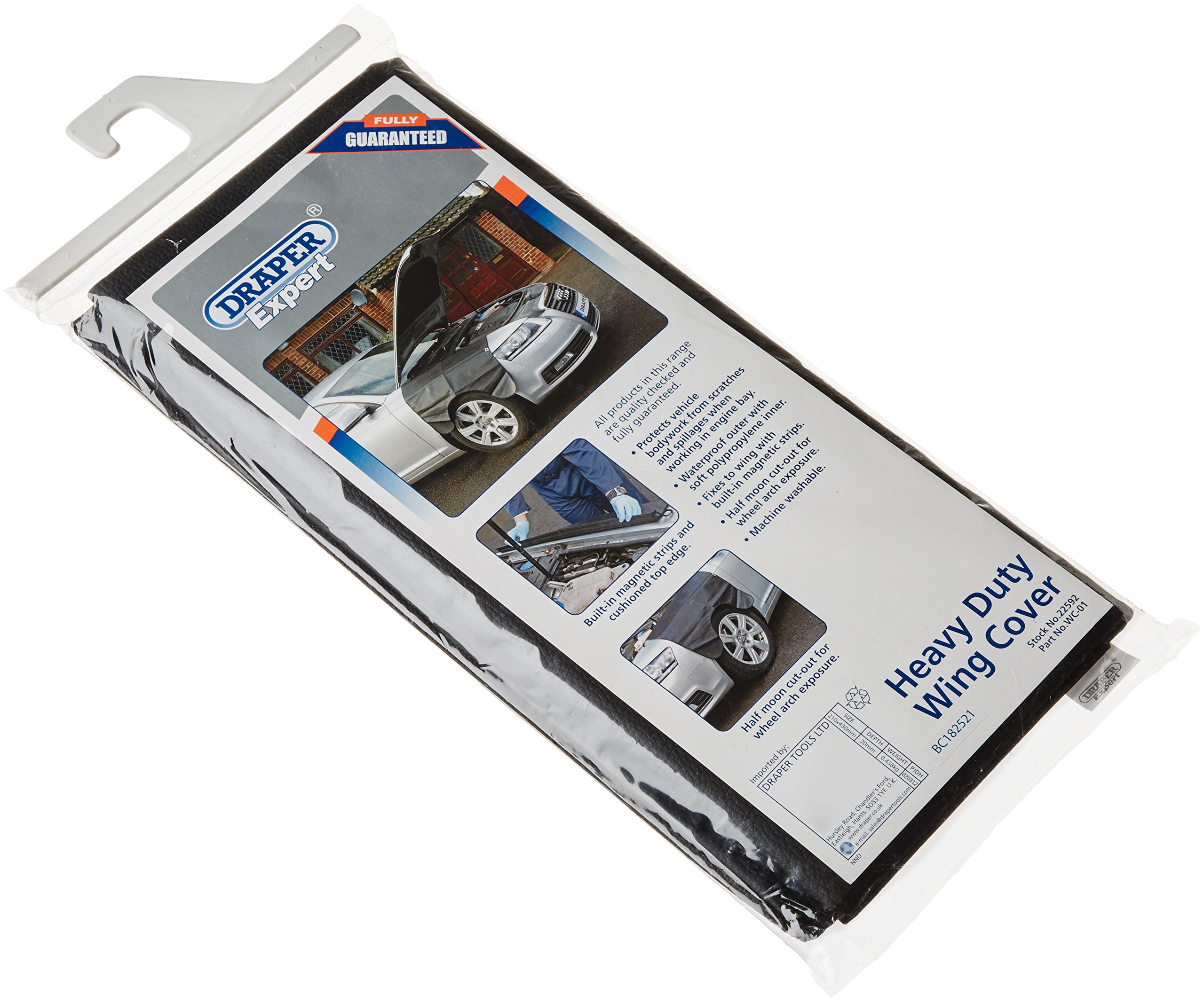 Draper 22592 Expert Heavy Duty Car Front Wing Cover